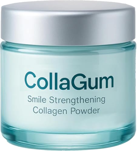 Tebazoew Collagen Gum Tooth Powder with Nano-Hydroxyapatite, 50g