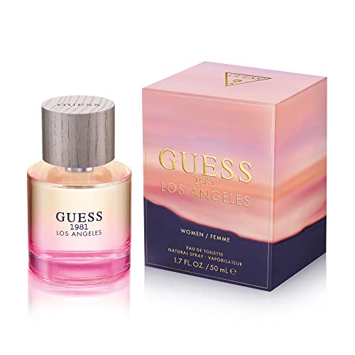 GUESS 1981 Los Angeles for Women Eau de Toilette 1.7 Fl Oz - Fruity Floral Perfume