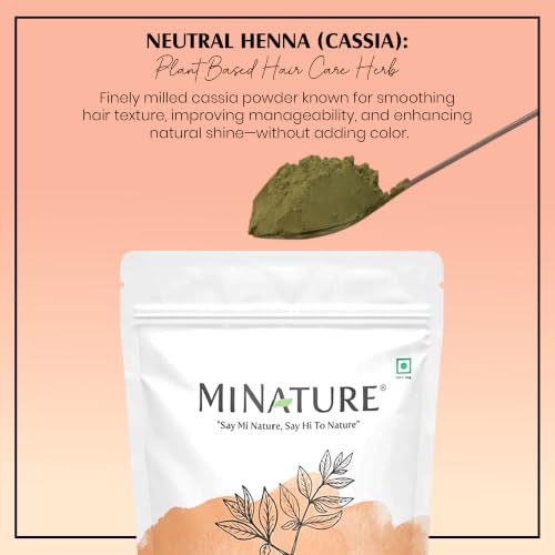 Pure Cassia Obovata Powder - Neutral Henna for Hair Conditioning | 227g