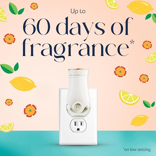 Glade Lemon Zest & Poppy PlugIns Refills - 5 Count Air Freshener