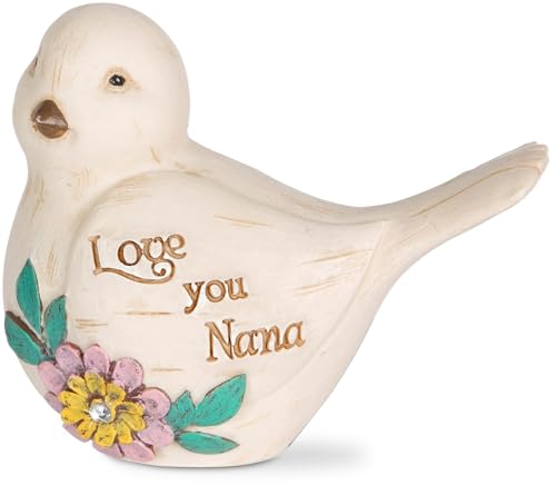 Love You Nana Bird Figurine - Hand-Painted Polyresin 2.25"