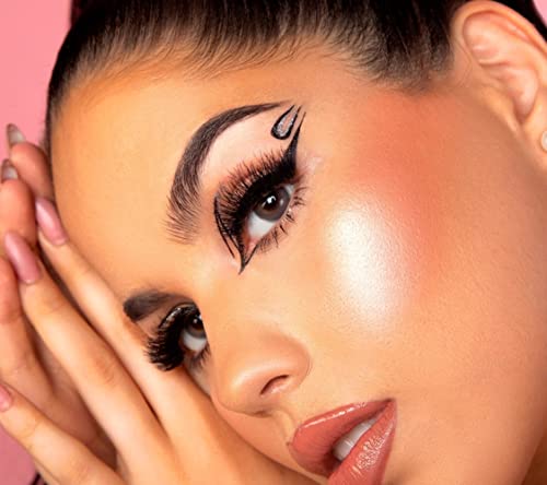 Pink Up Liquid Eyeliner - Ultra Black Matte, Fast-Drying, Long Lasting