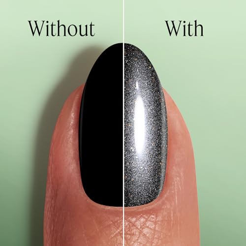 essie Gel Couture Diamond Dust Top Coat for Nails - High Shine, Chip-Resistant, 0.46 fl oz