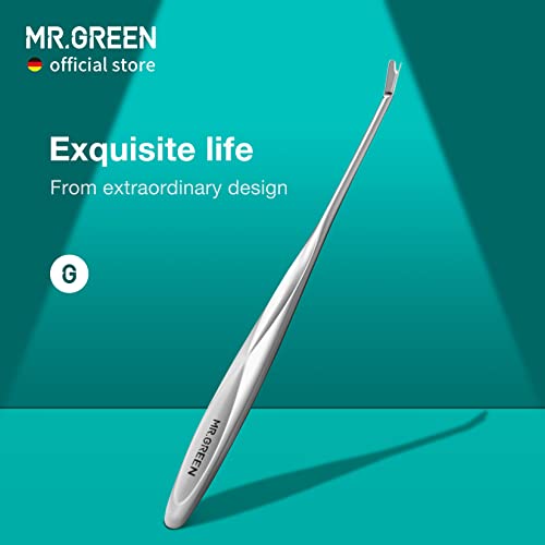 MR.GREEN Stainless Steel Cuticle Pusher & Trimmer Tool