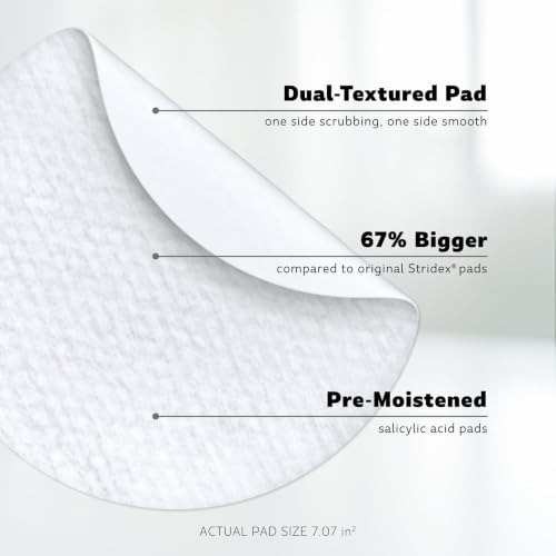 Stridex XL Face & Body Acne Pads - 90 Ct Salicylic Acid Treatment