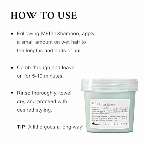 Davines MELU Anti-Breakage Conditioner for Long or Damaged Hair