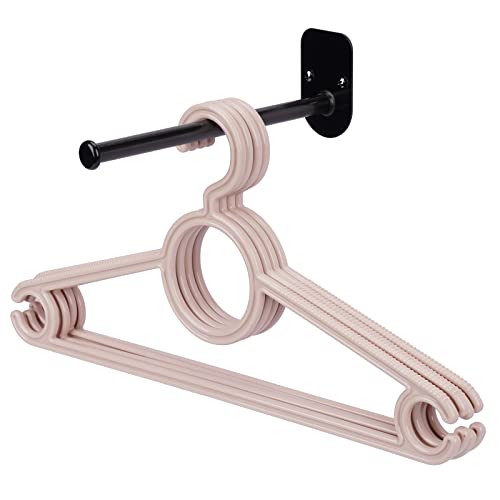 XINYUWIN Stainless Steel Wall-Mount Clothes Hanger Rack - 19cm