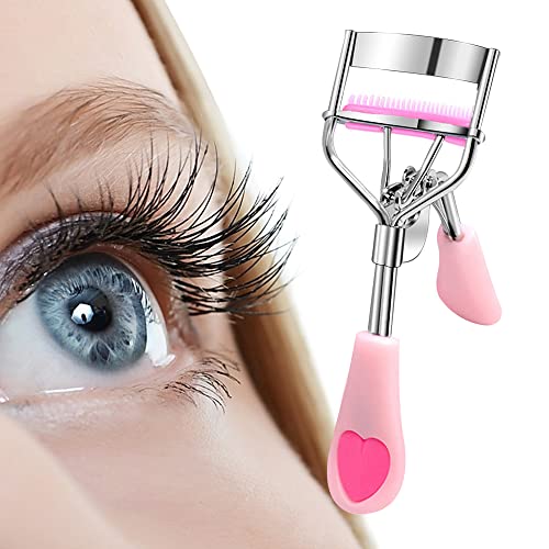 Pinkiou Eyelash Curler with Built-In Comb for Perfect Curls