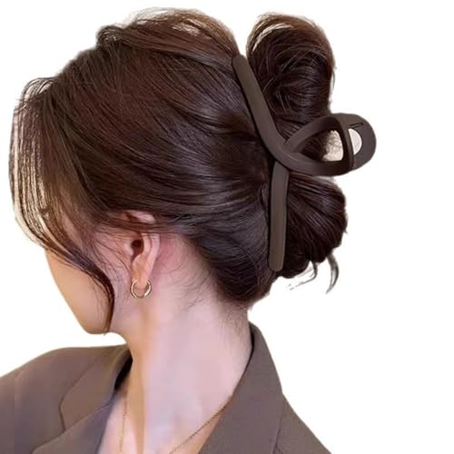 Large Claw Clips for Women - 4 Pcs Non-Slip Hair Clips
