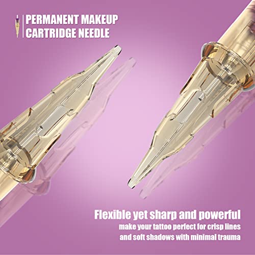 EZTAT2 V-Select 1401RL Tattoo Cartridge Needles for Eyebrows