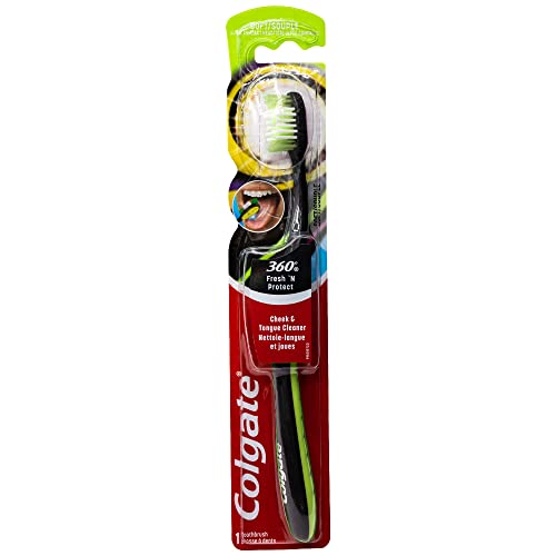 Colgate 360 Fresh N' Protect Soft Toothbrush, Ultra Compact Head, 6-Pack