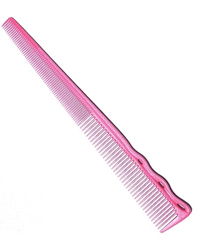 Y.S. Park Pink Hairdressing Comb 187mm – Flexible Unisex Styling Tool