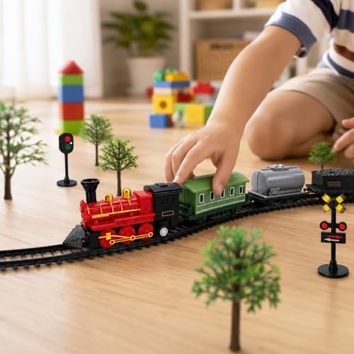 13-Piece Train Theme Cake Topper Set for Birthday Parties