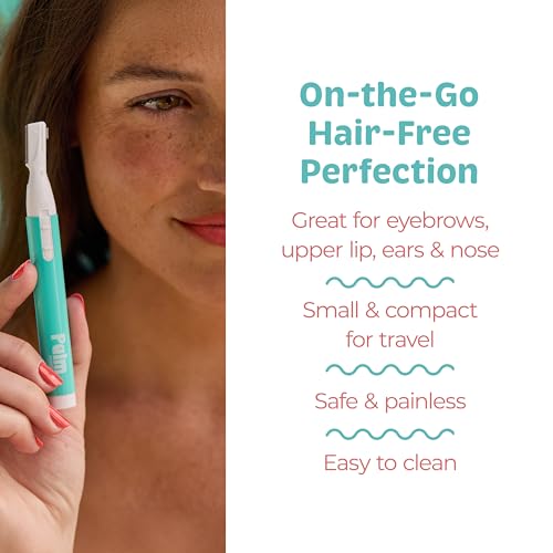 PalmPerfect Personal Hair Trimmer ? Painless Precision Shaver for Eyebrows
