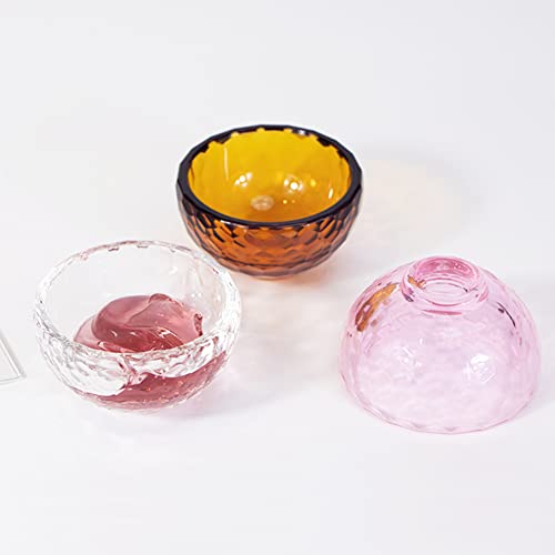 Mollensiuer Acrylic Facial Mask Mixing Bowls - 3 pcs, Skin & Hair Use