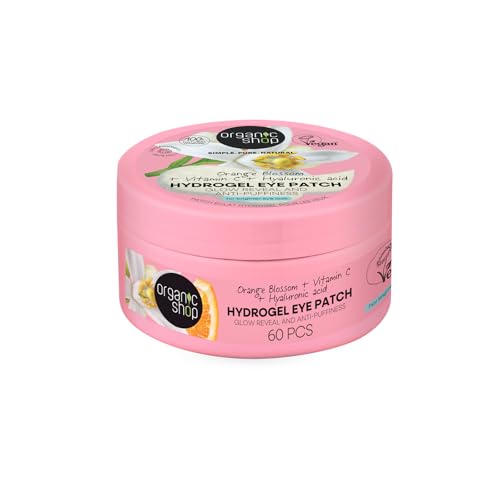 Hyaluronic Acid & Vitamin C Hydrogel Eye Patches - 60 Pcs