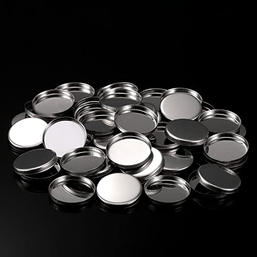 50 Pack Magnetic Eyeshadow Pans - 26mm Refillable Makeup Palette Containers