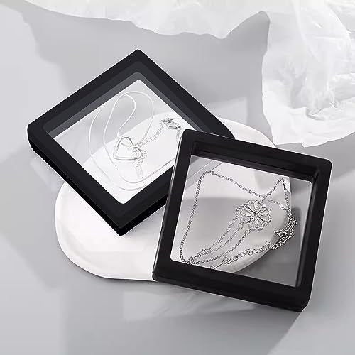 5Pcs Transparent Jewelry Storage Box - Dustproof & Moisture-Proof