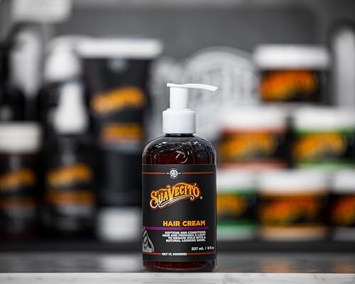Suavecito Hair Cream for Men - Light Hold, Natural Shine