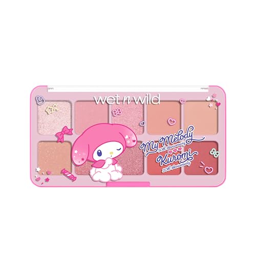 wet n wild My Melody and Kuromi Eye & Face Palette - Cozy Cuteness