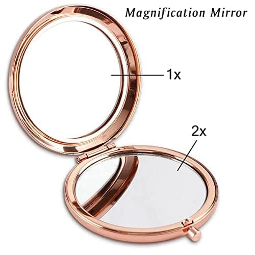 Personalized Spiritual Compact Mirror - Inspirational Gift for Women
