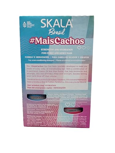SKALA EXPERT Mais Cachos Shampoo and Conditioner Set - 325ml