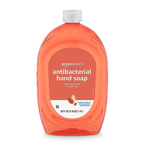 Amazon Basics Liquid Hand Soap Refill, Citrus, 50 Fl Oz (Pack of 4)