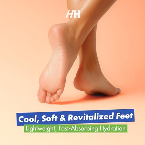 Handmade Heroes Peppermint Foot Cream - Natural Moisturizing Heel Repair