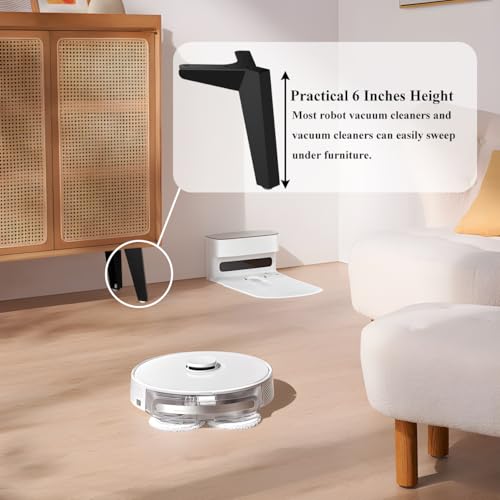 Luffioner Heavy Duty Metal Table Legs - Square Tube Design for Coffee & Dining Tables