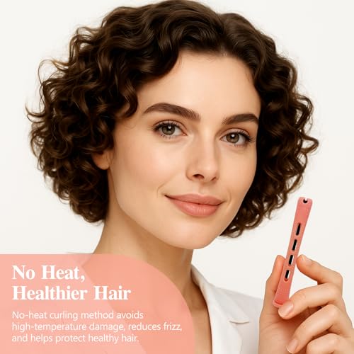 Cold Wave Perm Rods Set of 40 - Heatless Plastic Curling Rollers