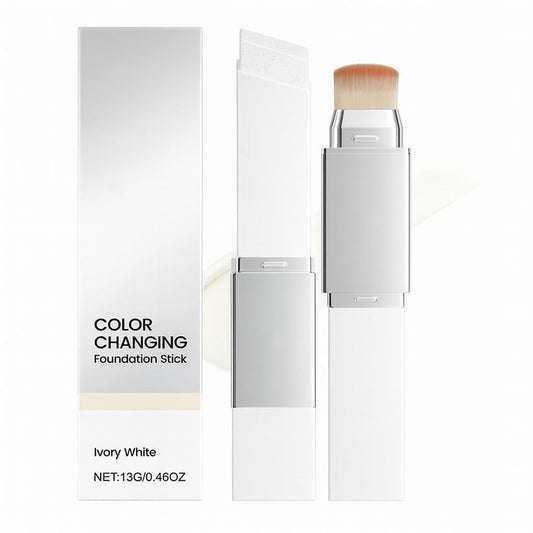 Korean Color Changing Foundation Stick - Blanc Cover Cream with Volufiline & Collagen | Dewy Finish, White