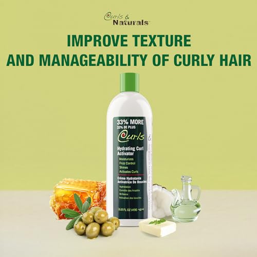 Biocare Hydrating Curl Activator with Shea Butter & Honey - 16.8 Oz