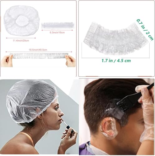 18-Piece Professional Hair Dye Kit with Brush, Bowl & Clips