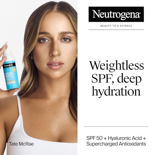 Neutrogena Hydro Boost Face Moisturizer with Hyaluronic Acid & SPF 50, 1.7 oz