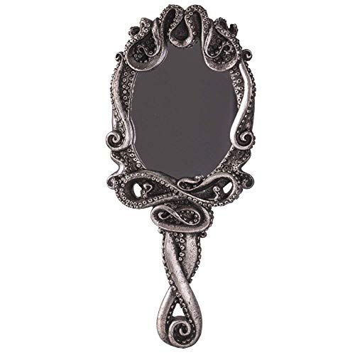 Gothic Kraken Handheld Mirror - Antique Sea Creature Decor