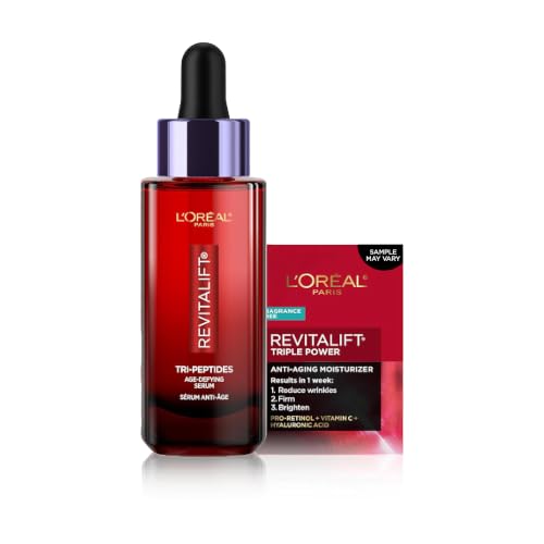 L'Oreal Paris Revitalift Triple Power Anti-Aging Face Serum, 1 FL oz