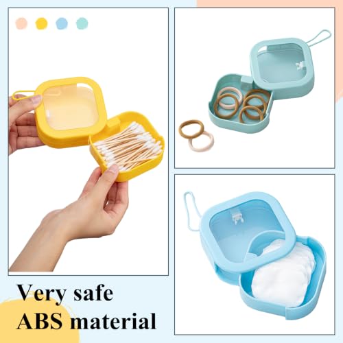 Kathfly Hair Tie Organizer - 4 Pcs Travel Set in Vivid Colors
