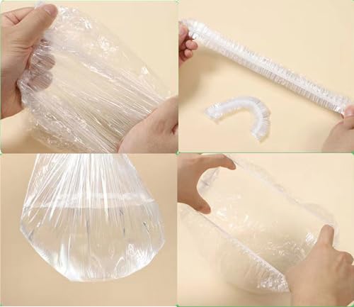 200 PCS Waterproof Disposable Shower Caps for Men, Women & Kids