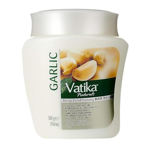 Dabur Vatika Naturals Garlic Hair Mask Treatment Cream - 500g