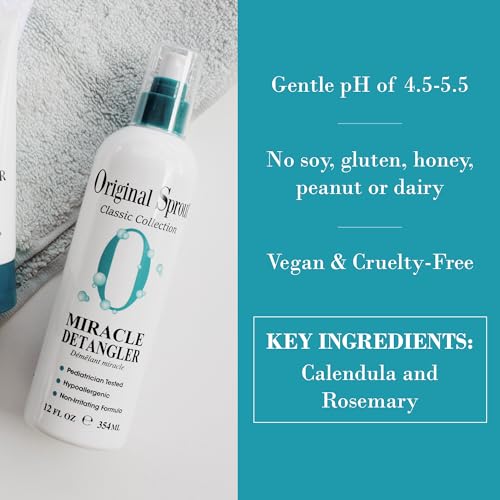 Original Sprout Miracle Detangler Leave-In Conditioner, 4 Oz - All Hair Types