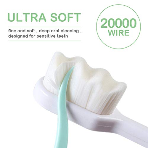 EasyHonor Ultra Soft Toothbrush for Sensitive Gums - 8 Pack