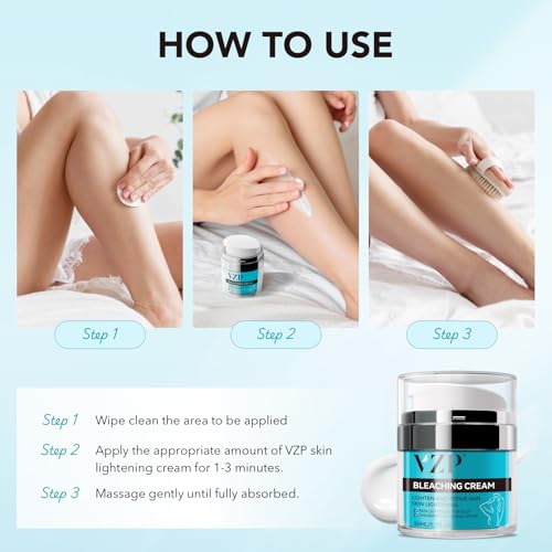 Skin Bleaching Cream for Dark Spots & Uneven Tone - 1.7 fl oz