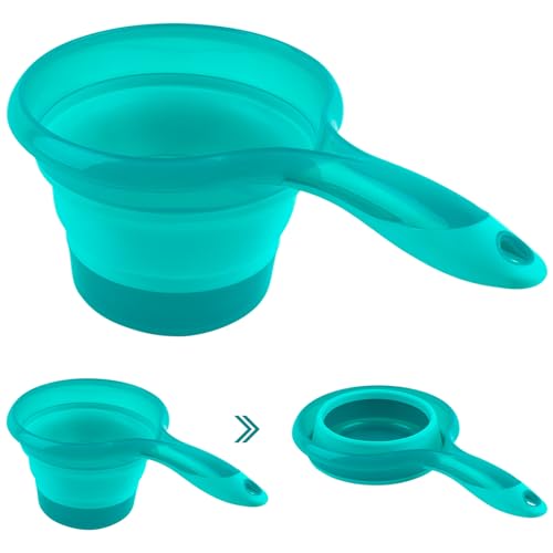 Collapsible Water Ladle for Kitchen & Bath - Space-Saving Spoon