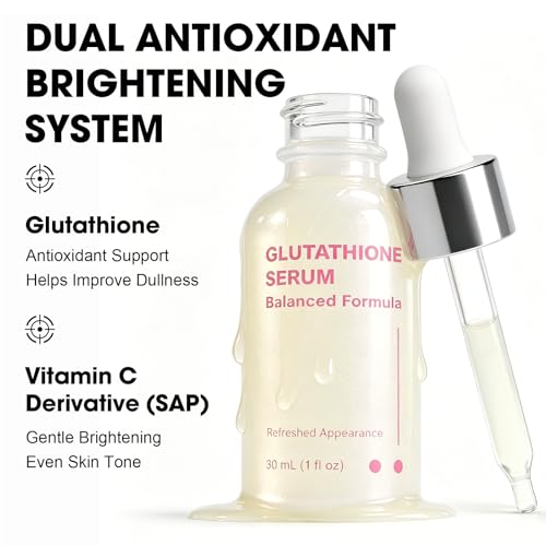 Glutathione Vitamin C Brightening Serum 1 fl oz - Daily Hydration