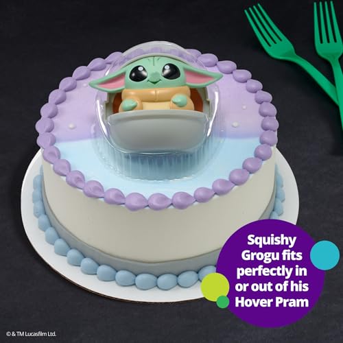 STAR WARS: The Mandalorian Grogu Cake Topper with Hover Pram