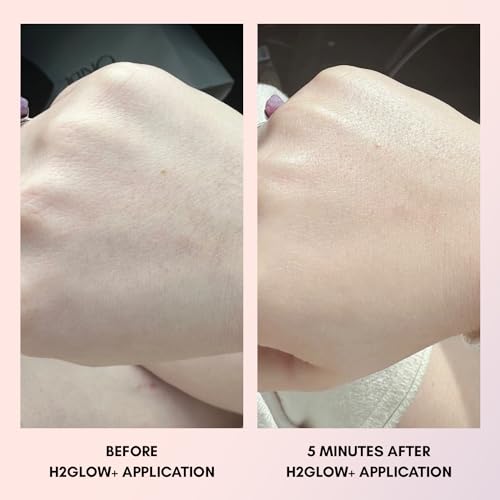 Clover H2Glow+ Hydrating Face Serum for Acne-Prone Skin, 1 oz