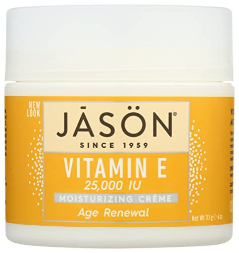 Jason Vitamin E Moisturizing Crème, 25000 IU, 4 oz (Pack of 1)