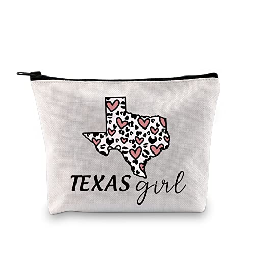 Texas Lone Star State Makeup Zipper Pouch - Proud Texan Gift Bag