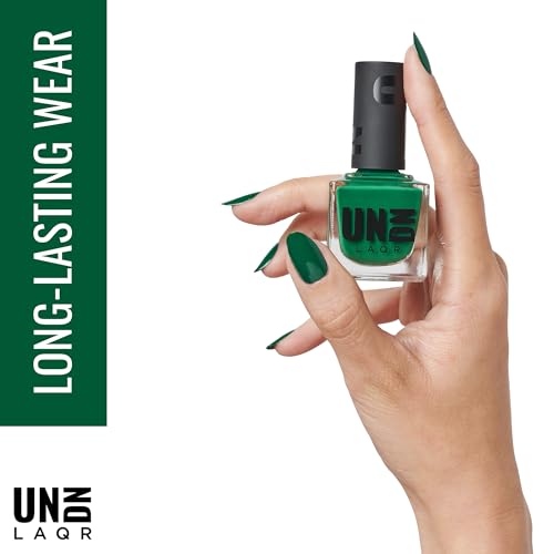 UN/DN LAQR Mary Jane Green Vegan Nail Polish - 0.5 oz, Cruelty-Free & 9-Free