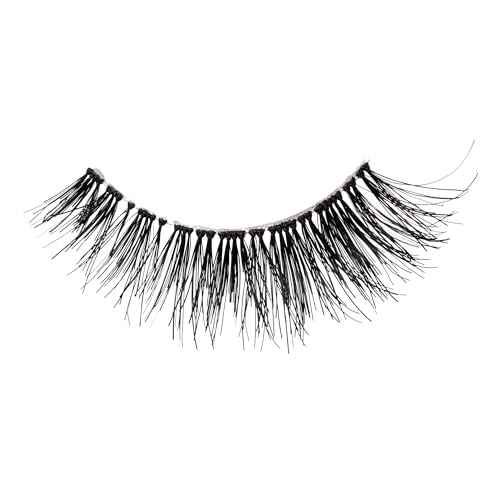 KISS Pompadour False Eyelashes - 5 Pairs, 16mm Wispy, Reusable